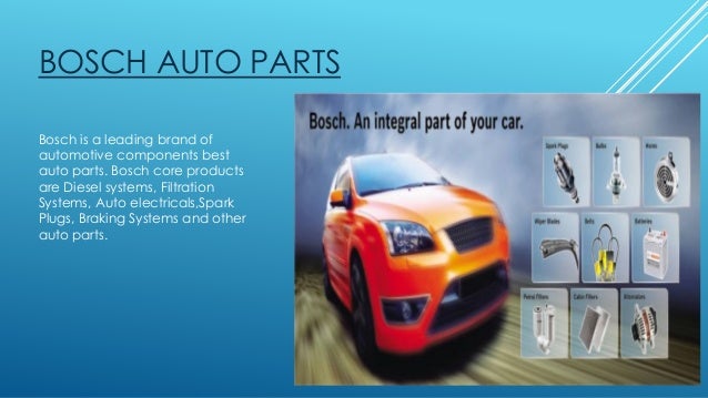 Asianthomas: Bosch Auto Parts Website