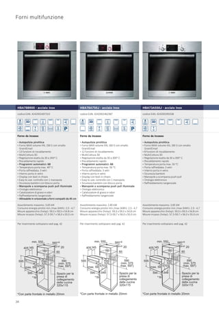 Bosch Catalogo Forni 2009