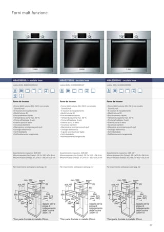Bosch Catalogo Forni 2009