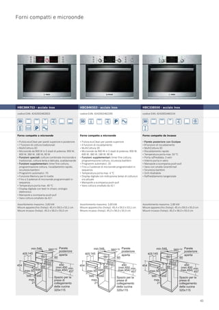 Bosch Catalogo Forni 2009