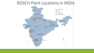 BOSCH Plant Locations in INDIA
 