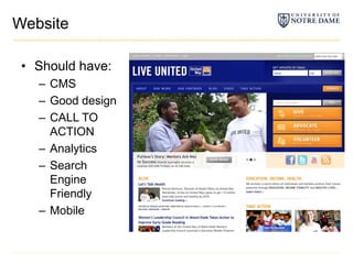 WebsiteShould have:CMSGood designCALL TO ACTIONAnalyticsSearch Engine FriendlyMobile