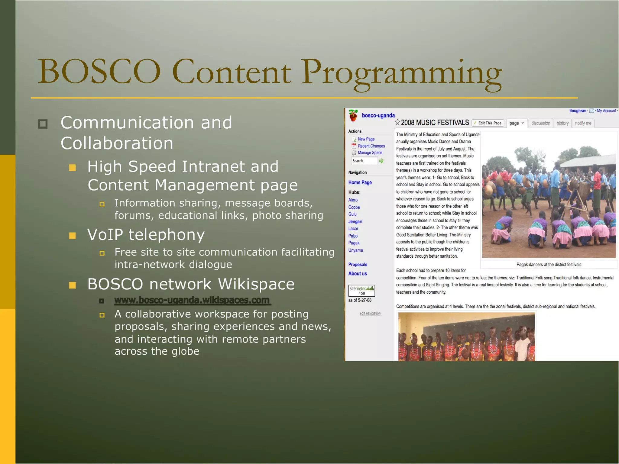 BOSCO Content Programming 