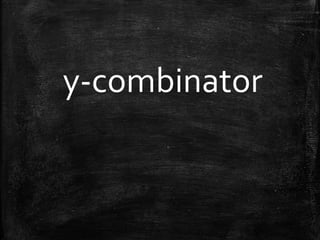 y-combinator
 