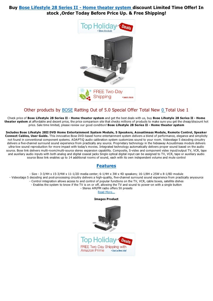 bose lifestyle 28 price