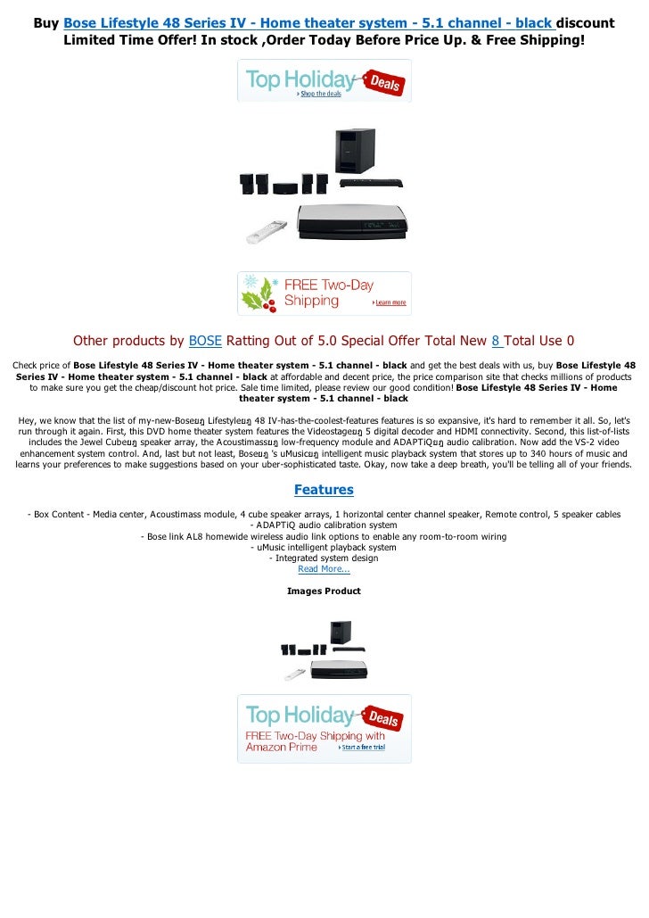 bose lifestyle 48 iv