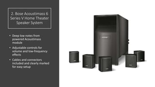 Bose 321 Series II VS Bose Acoustimass 