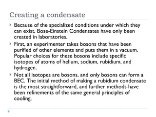 Bose Einstein Condensate 5th State Of Matter