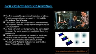 Bose Einstein Condensation quantum mechanically o . pptx | PPTX