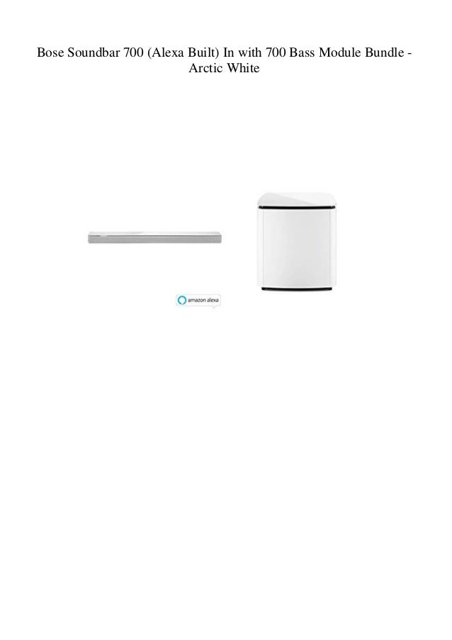 alexa soundbar 700