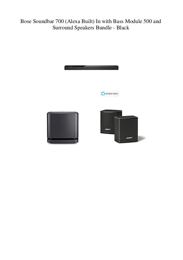 bose 500 bundle