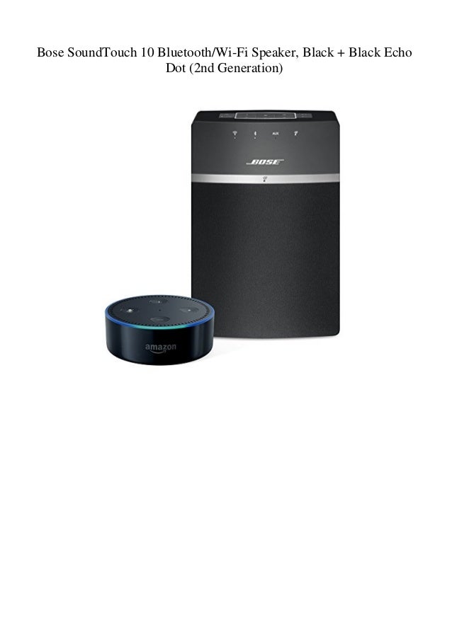 bose soundtouch 10 bluetooth speaker