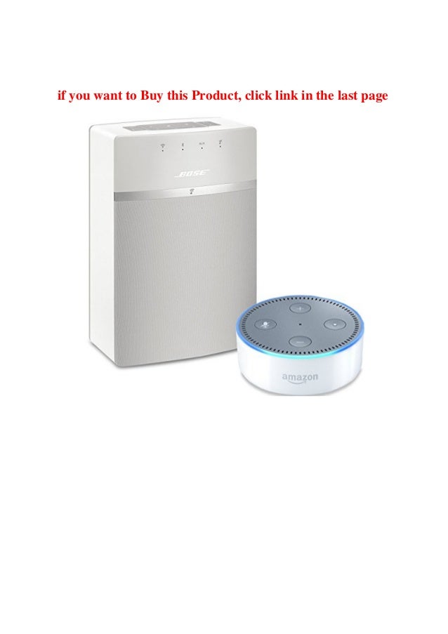 echo dot and bose soundtouch