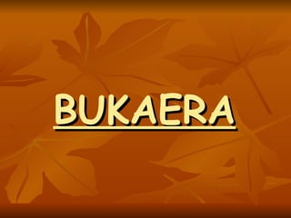 BUKAERA 