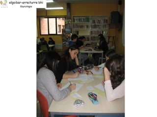 Bosko eguna lehiaketa 2013-14 lanak idazten