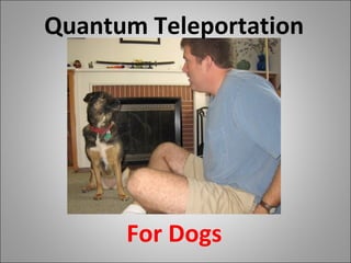 Quantum Teleportation For Dogs 