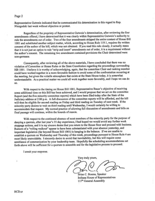 Bosma letter to bauer