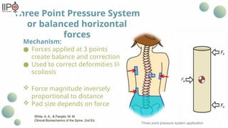 Biomechanical Principles and Applications of Spinal Orthosis for Spine ...