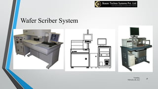 Wafer Scriber System
Tuesday,
February 28, 2017
36
 