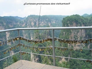 ¿Curiosas promessas dos visitantes?
 