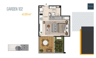 Garden 102
41,59 m²
 