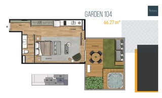 Garden 104
66,27m²
 