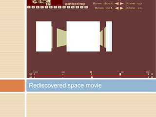 Rediscovered space movie
 