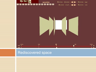Rediscovered space
 