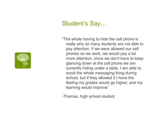 Use a cell phone to write a private or collaborative novel, poem, chapter review, or short story to “publish” on a cell phone.Mobile Novelshttp://textnovel.com