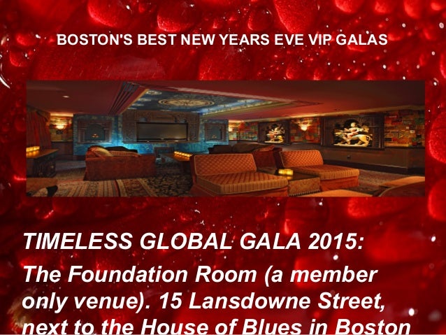 Boston S Best New Years Eve Party