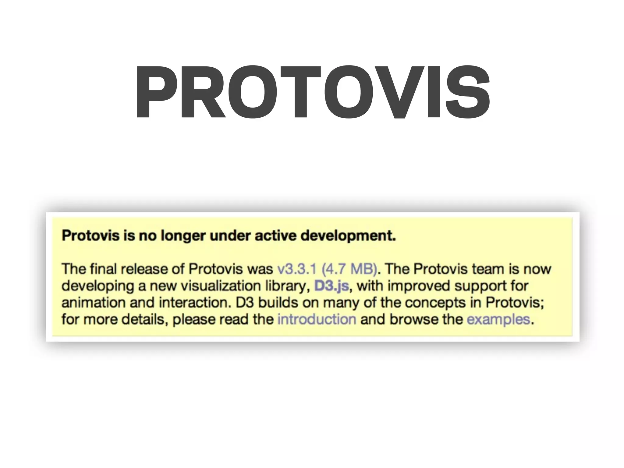 PROTOVIS
 