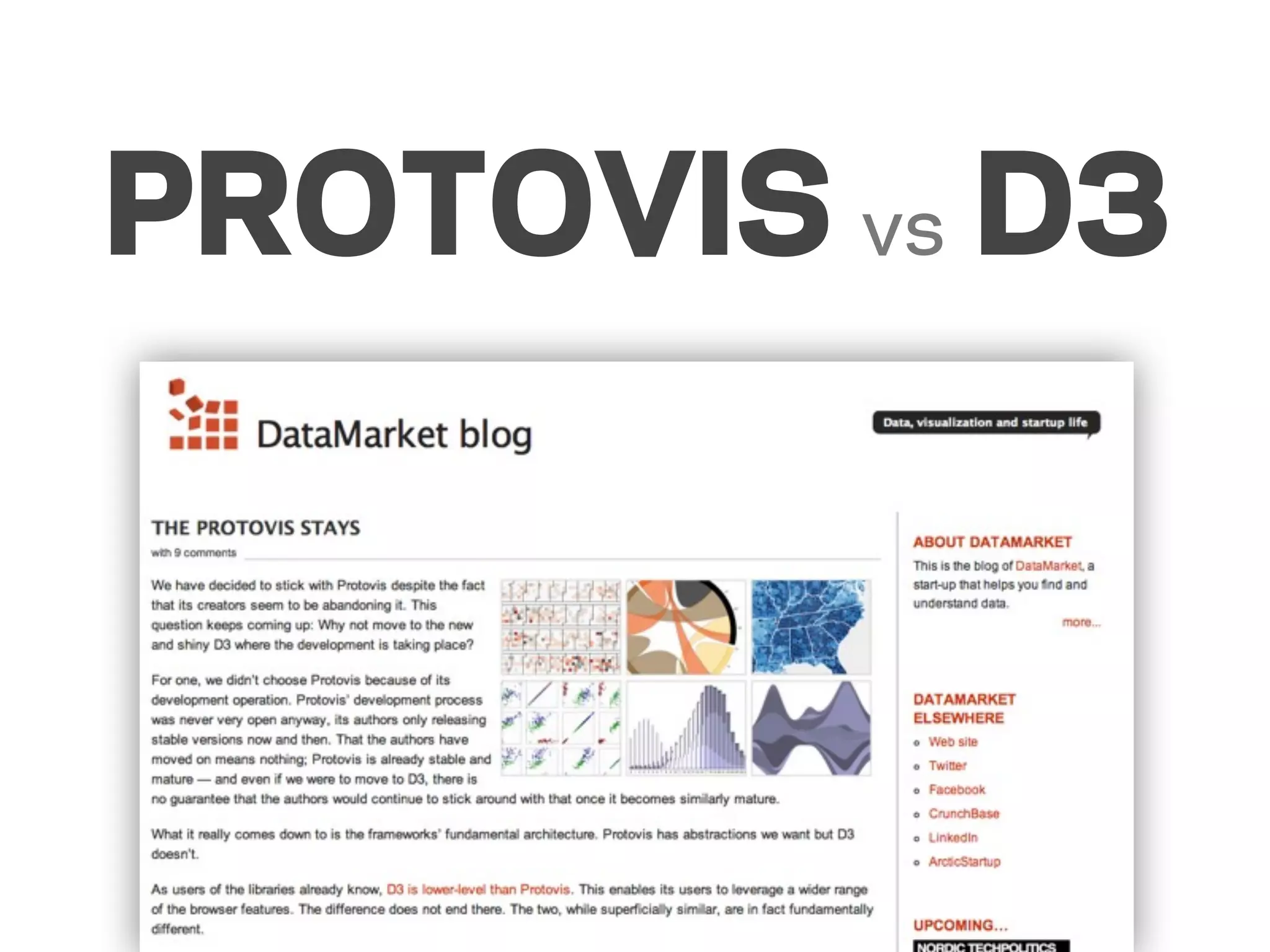 PROTOVIS vs D3
 
