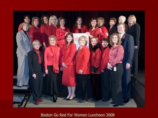 Boston Go Red For Women Luncheon 2008 