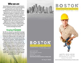 Boston Maintainance Solutions