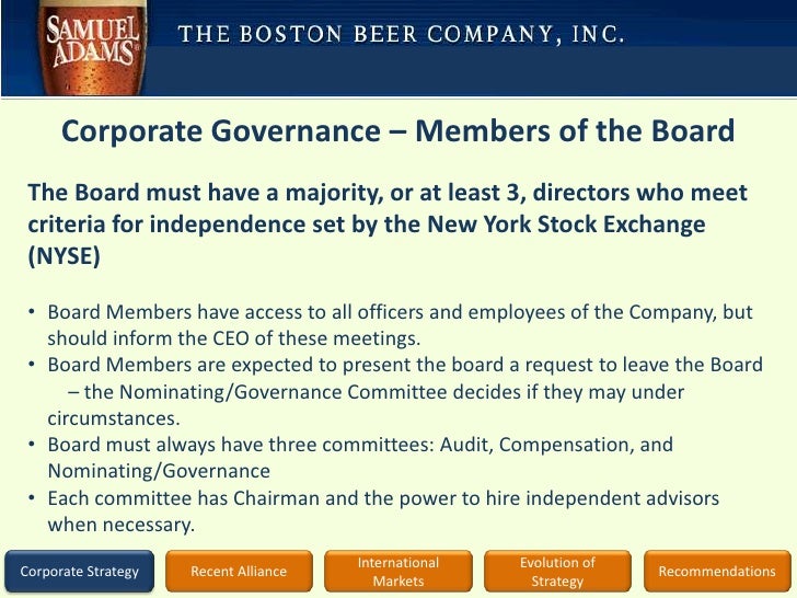 The Boston Beer Company Case Study 30+ Pages Solution Doc [1.9mb] - Updated 