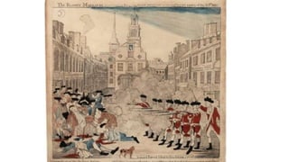 Boston massacre