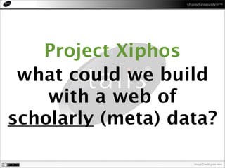 Xiphos Network: Building the scholarly web of data Slide 38