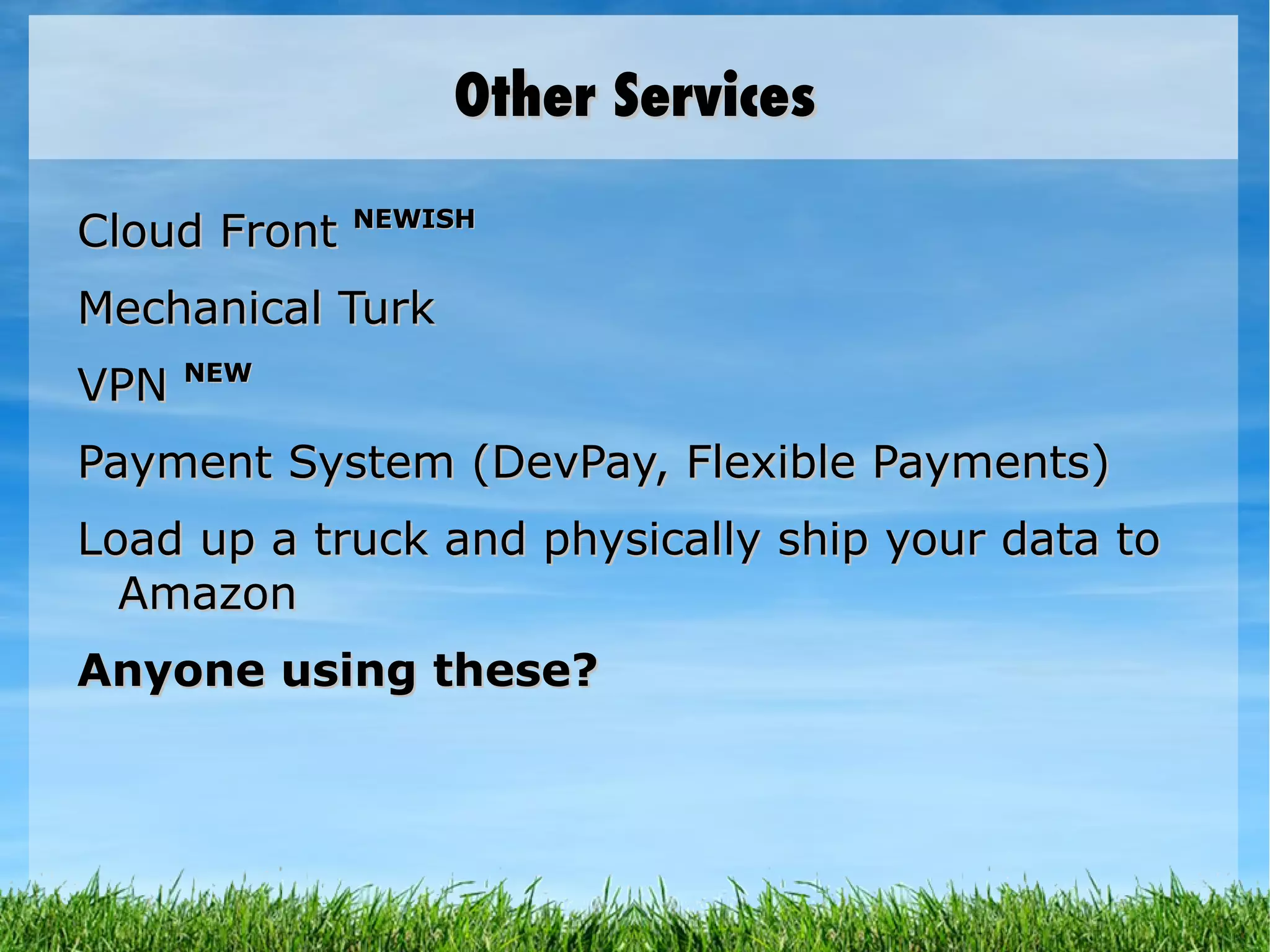 The most fully featured 