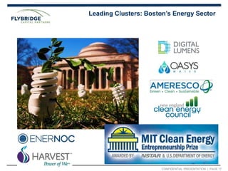 CONFIDENTIAL PRESENTATION | PAGE 17
Leading Clusters: Boston’s Energy Sector
 