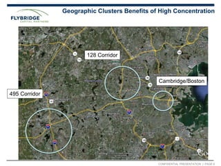 CONFIDENTIAL PRESENTATION | PAGE 9
Geographic Clusters Benefits of High Concentration
495 Corridor
128 Corridor
Cambridge/Boston
 