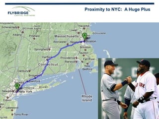 CONFIDENTIAL PRESENTATION | PAGE 17
Proximity to NYC: A Huge Plus
 