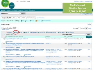 The Enhanced  Citation Tracker 5,000    20,000 