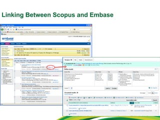 Linking Between Scopus and Embase 