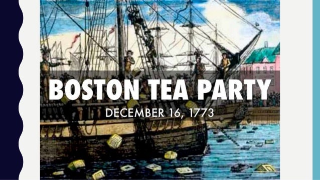 + Boston tea party facts