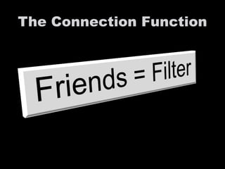 The Connection Function 