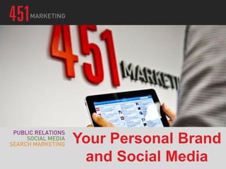 Your Personal Brand
 and Social Media
 