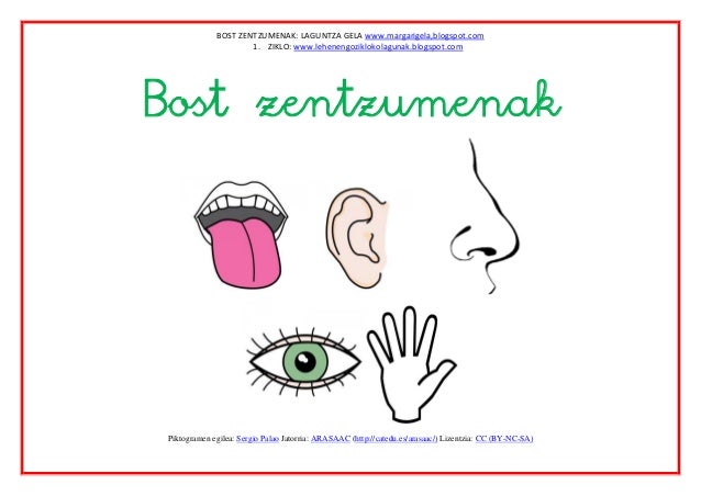 BOST ZENTZUMENAK: LAGUNTZA GELA www.margarigela,blogspot.com 1. ZIKLO: www.lehenengoziklokolagunak.bl...