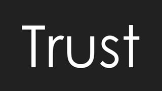 Gareth Marlow (Founder, eqsystems.io) - Trust