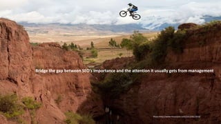 Bridge the gap between SEO’s importance and the attention it usually gets from management
Photo:http://www.thezooom.com/2012/06/2818/
 