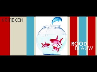 BLAUW ROOD KRITIEKEN 